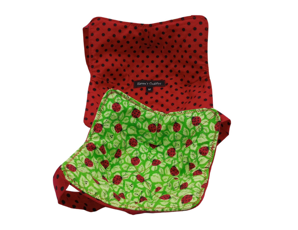 Lady Bugs Microwavable Bowl Cozy with Hand Support