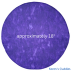 Purple Splash Steering Wheel Sunshade Cover