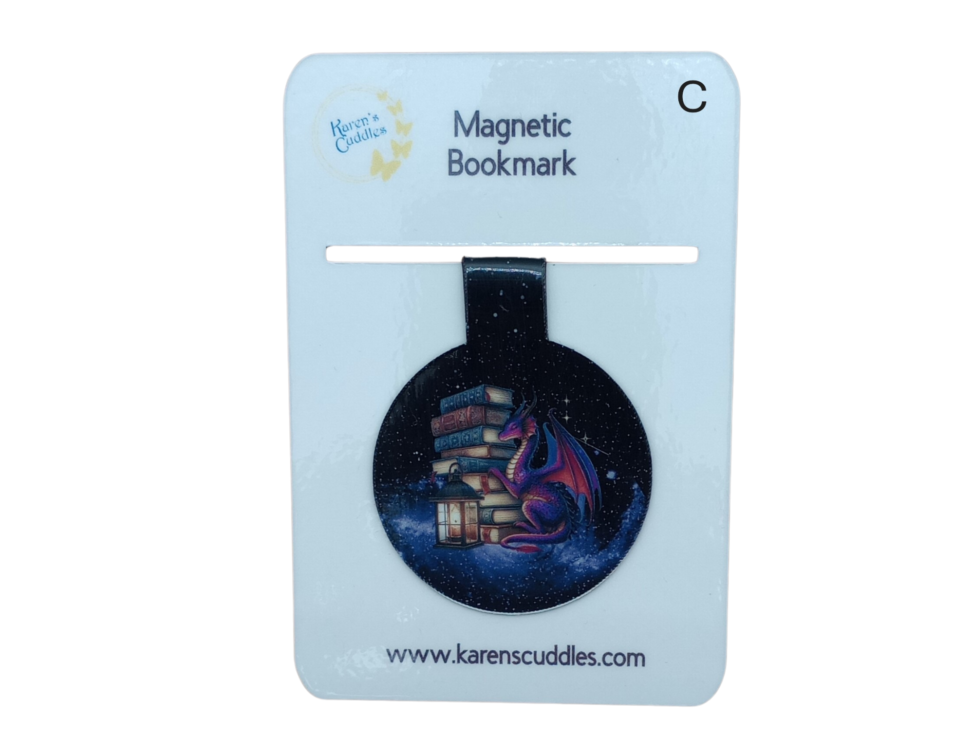 Mystical Dragons Magnetic Bookmarks - Set of 5