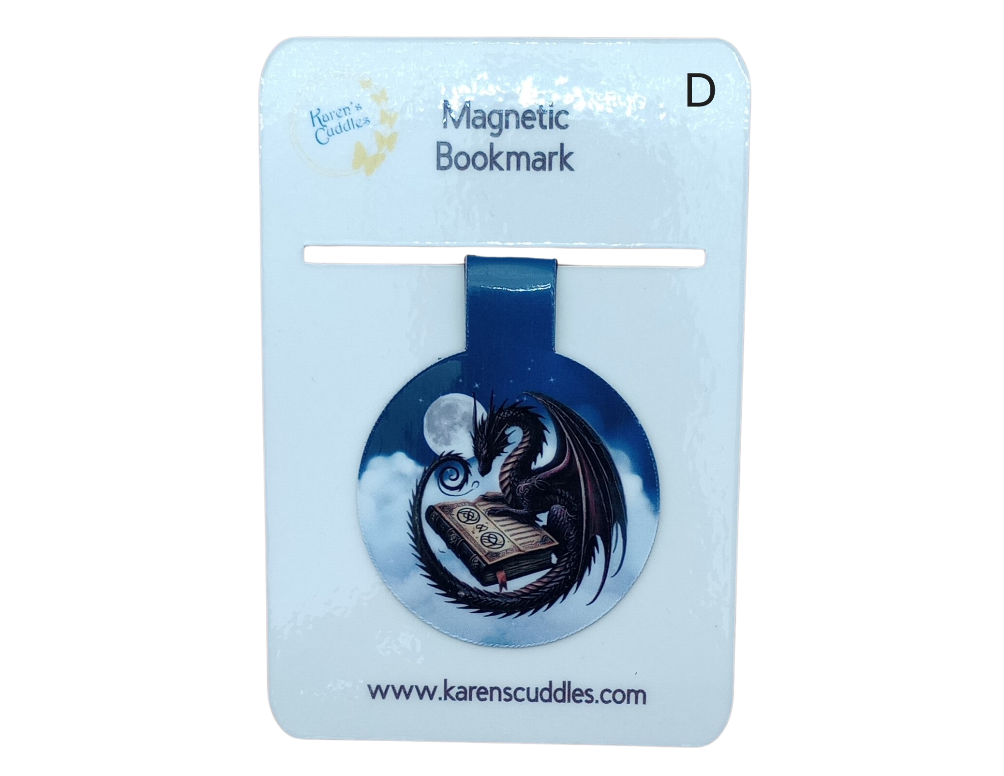 Mystical Dragons Magnetic Bookmarks - Set of 5