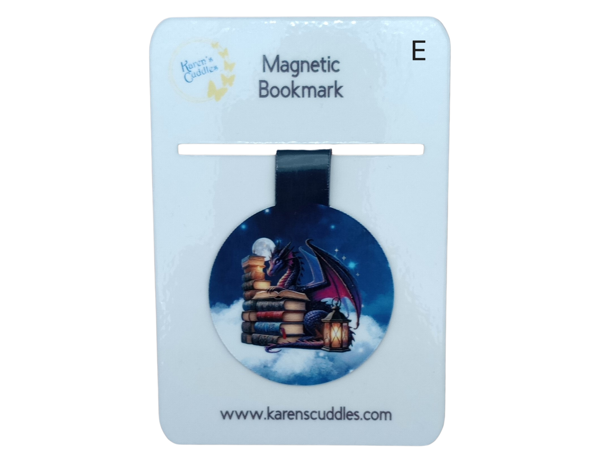 Mystical Dragons Magnetic Bookmarks - Set of 5