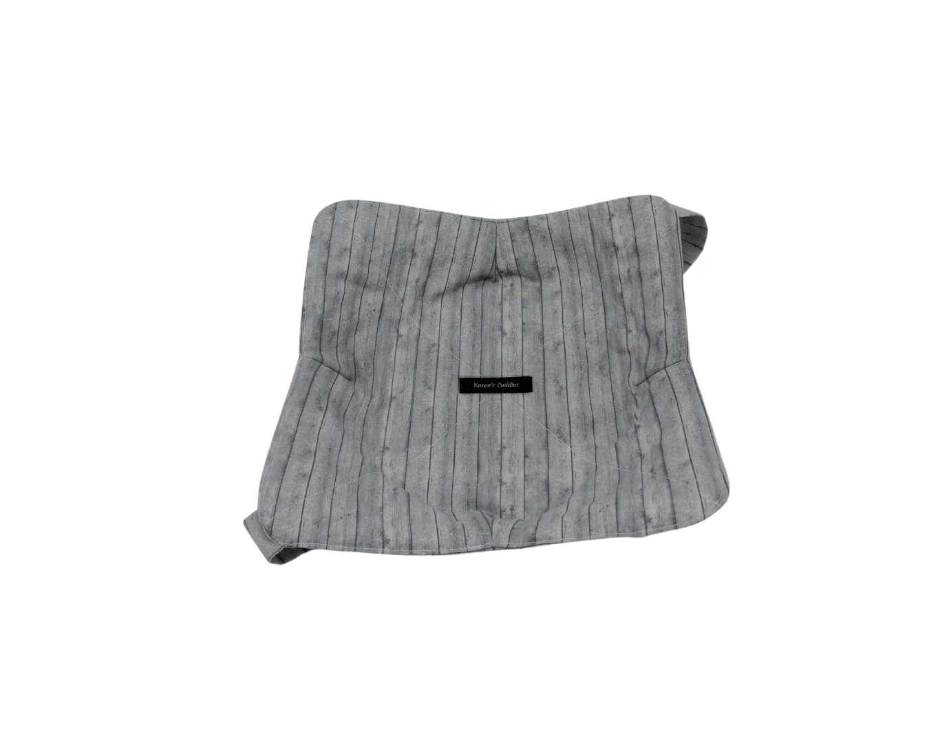 Grey Fence Microwavable Plate Cozy with Hand Support