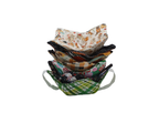 Microwavable Bowl Cozies with Hand Support: Fall and Winter Designed Hot Pads