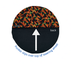 Help keep your steering wheel a little cooler and minimize sun exposure, especially during these hot summer days by slipping this cover over your steering wheel before leaving your car. 