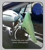 Green Cover with turtle shell like print