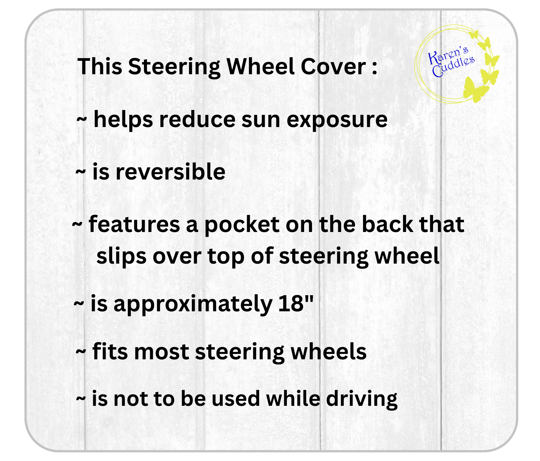 Sea Turtles, Crabs and Fish Steering Wheel Sunshade Cover