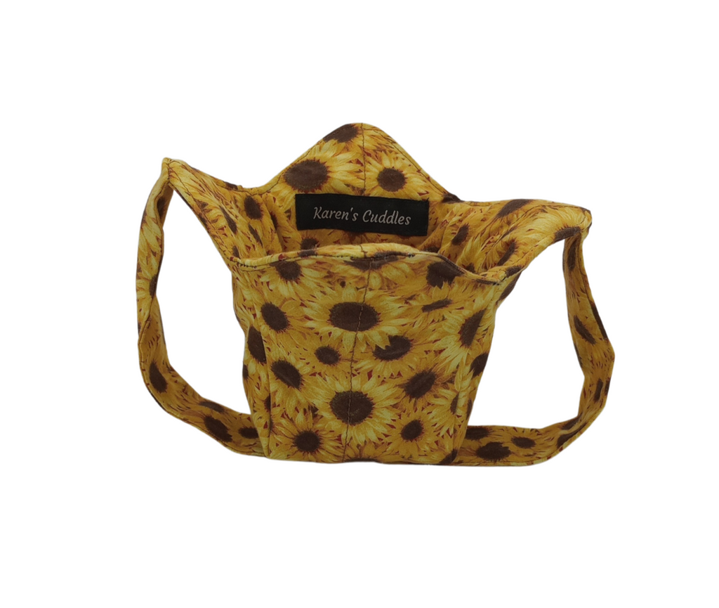 sunflower ice cream holder