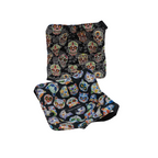 Calaveras de Azúcar (Sugar Skulls) Microwavable Bowl Cozy with Hand Support