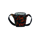 chili peppers ice cream holder with black strap