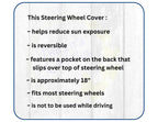 Cactus Steering Wheel Sunshade Cover