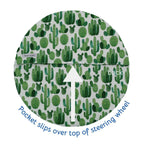 Cactus Steering Wheel Sunshade Cover
