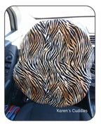 Tiger Stripes Steering Wheel Sunshade Cover