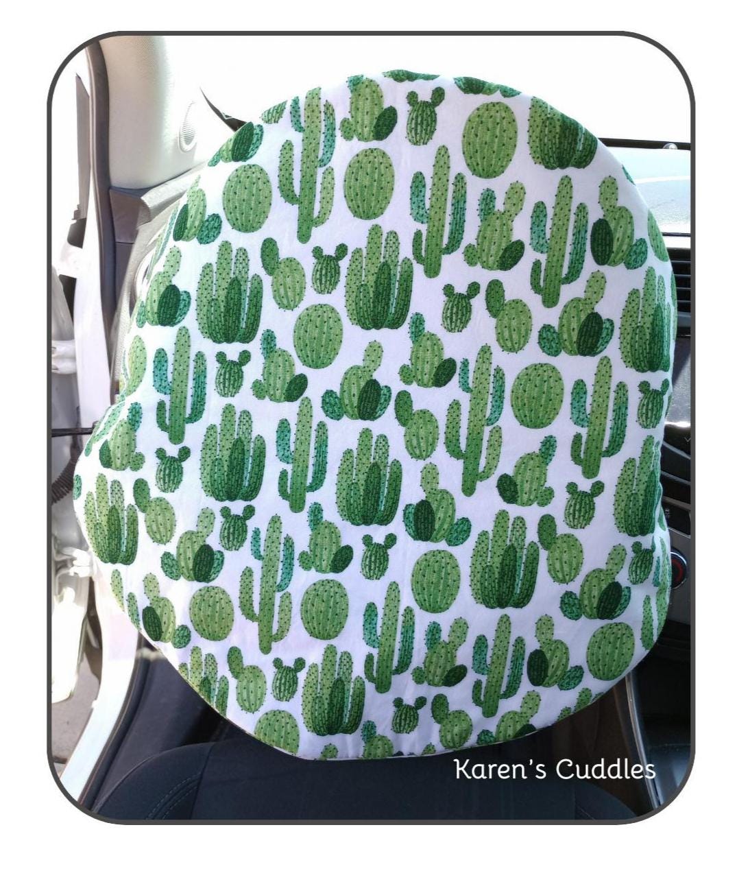 Cactus Steering Wheel Sunshade Cover