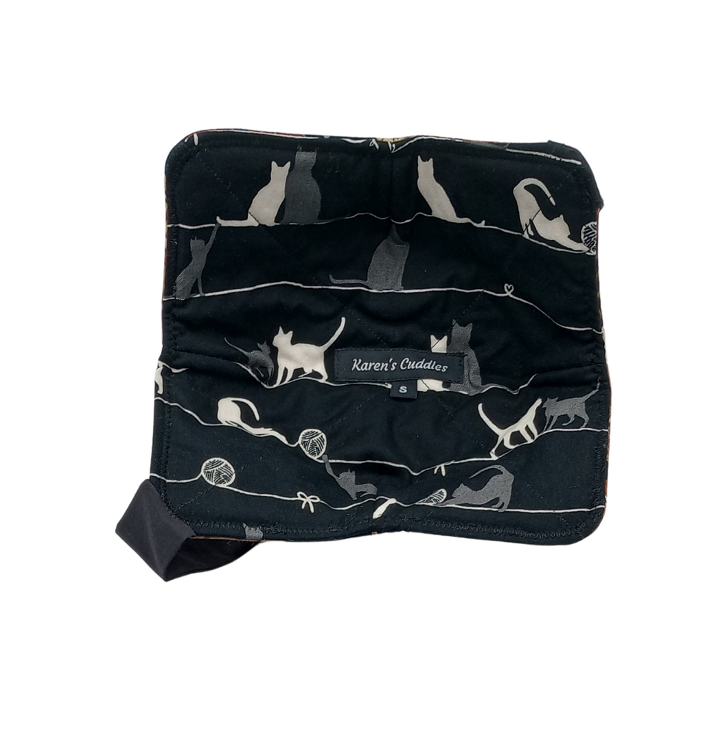 Playful Kittens Microwavable Bowl Cozy with Hand Support