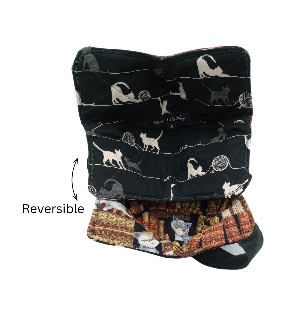 Playful Kittens Microwavable Bowl Cozy with Hand Support