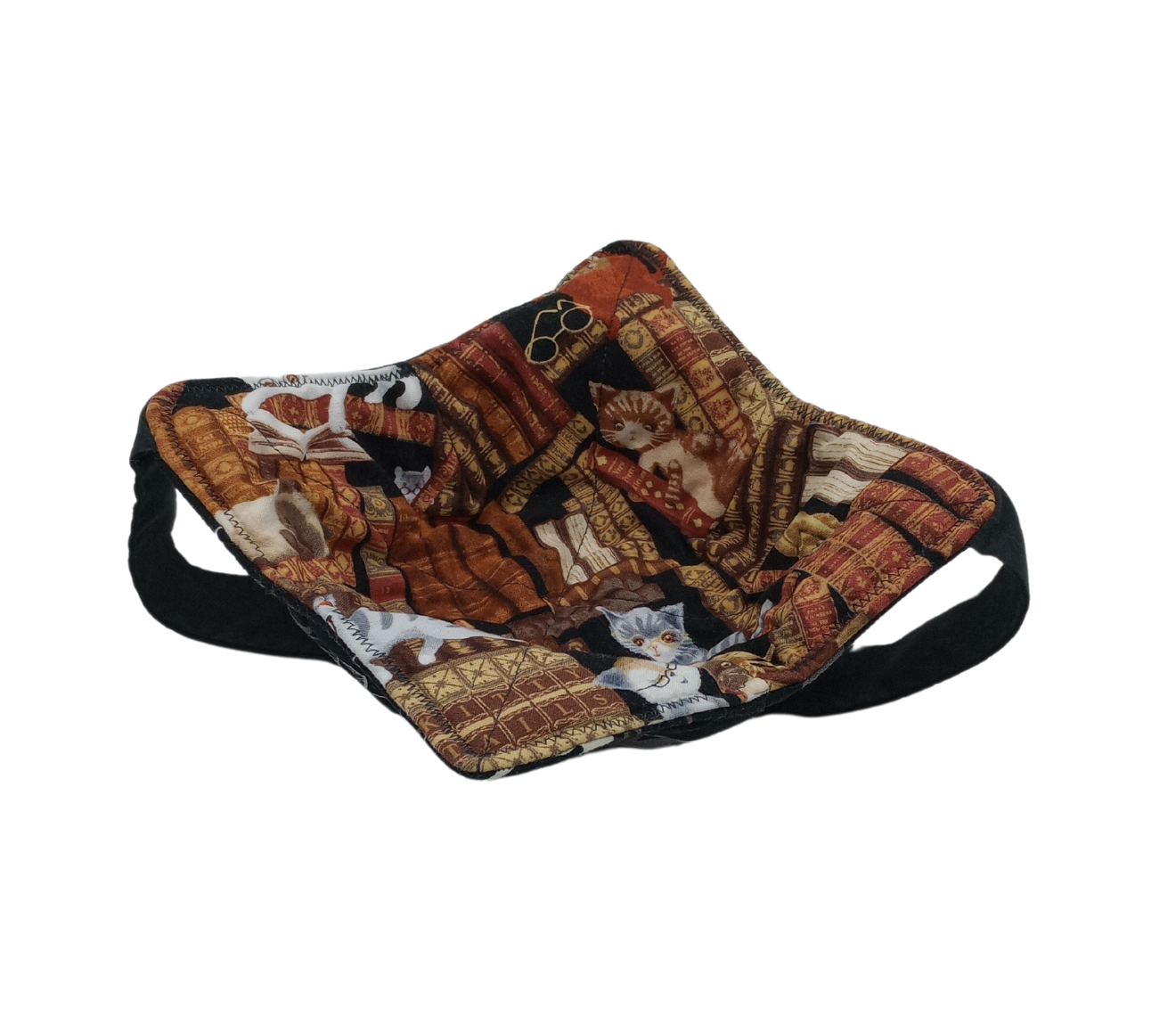 Playful Kittens Microwavable Bowl Cozy with Hand Support