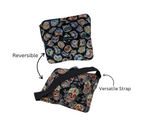 Calaveras de Azúcar (Sugar Skulls) Microwavable Bowl Cozy with Hand Support